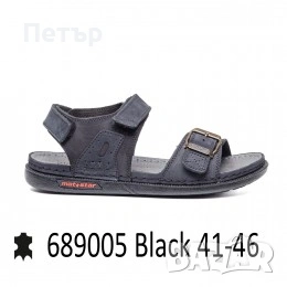 Мъжки сандали естествена кожа код 689005, снимка 4 - Мъжки сандали - 54591816