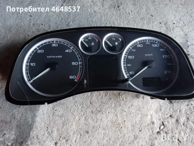 Табло километраж за Пежо 307 SW 2.0 дизел 90к.с 2003г 