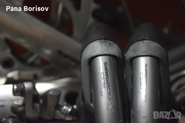 Ретро Шосеен Монтаж Shimano 600 Tricolore 6400 7 Скорости, снимка 9 - Части за велосипеди - 55541129