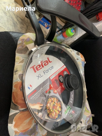 Tefal Тиган с капак 32 см., снимка 8 - Съдове за готвене - 54549538