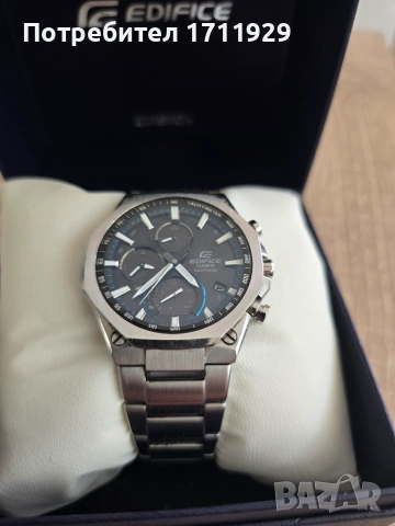 Мъжки часовник Casio Edifice EQB-1100D-1AER (Соларна батерия & Bluetooth), снимка 2 - Мъжки - 55250623