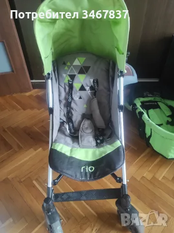 2бр детски колички-лятна и зимна която става и на лятна, с пмпащи се гуми в много добро състояние, к, снимка 18 - Детски колички - 55397041