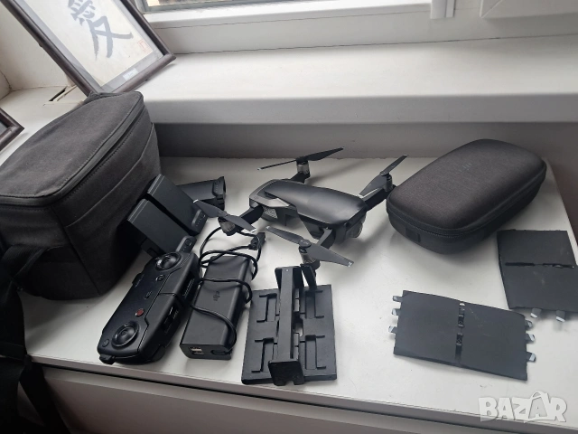 Дрон DJI Mavic air с 3 батерии и чанта