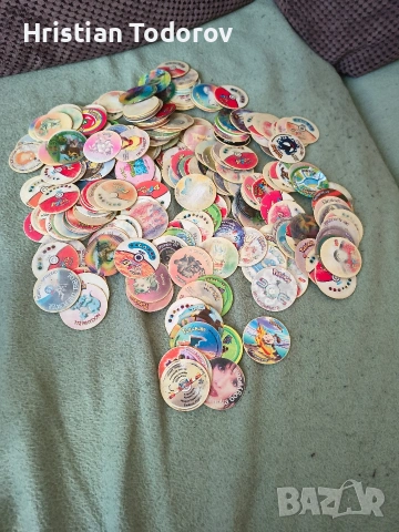 Ретро Pokemon Tazos, снимка 2 - Антикварни и старинни предмети - 54312790