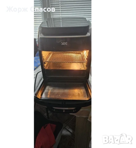 Air Frier SEG с горещ въздух - използван, снимка 3 - Фритюрници - 54415224