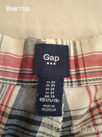 Мъжки къси панталони Gap, снимка 3 - Спортни дрехи, екипи - 54484610