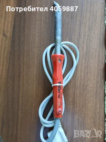 Weller 75 75w  работи поялник 