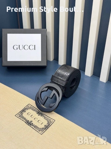 Колани Gucci от естествена кожа в кутия на марката , снимка 9 - Колани - 54007324