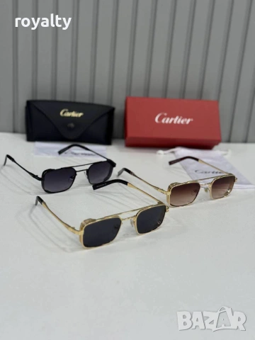 Cartier Нови Дамски Слънчеви Очила с Кутия 