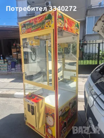 Кран за плюшени играчки , снимка 3 - Вендинг машини - 55420641