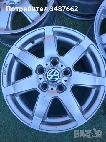15цола за VW AUDI 5 ×112 ц.57.1мм ет 38. 6.5J ×15, снимка 3 - Гуми и джанти - 55703310