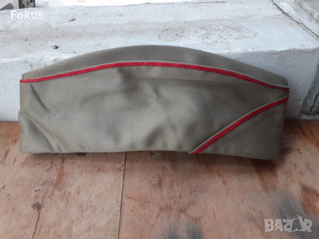 Старо военно кепе пилотка шапка фуражка униформа