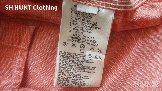 DIESEL Regilar Fit Coton Shirt Размер L мъжка памучна риза 9-69, снимка 12 - Ризи - 55494133