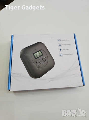 Преносим CD плейър CD206BF с Bluetooth, високоговорители и акумулаторна батерия, снимка 11 - MP3 и MP4 плеъри - 54930637