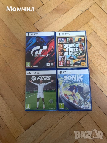 PS5 игри - по 25€ всяка