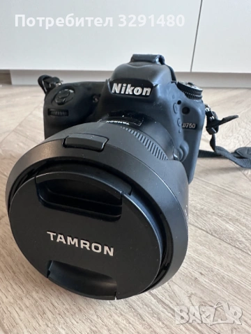  Nikon D750  35к кадъра + Tamron SP 35mm f/1.8 VC USD | КАТО НОВИ