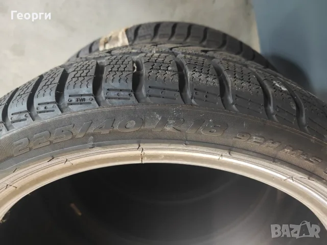2бр.зимни гуми 225/40/18 Pirelli, снимка 6 - Гуми и джанти - 55445118