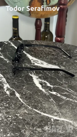 Слънчеви очила Saint Laurent SL 557 Shade – Черни, снимка 3 - Слънчеви и диоптрични очила - 55597575