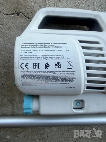 прахосмукачка за басейн Intex ZR 200, снимка 4 - Басейни и аксесоари - 55665759