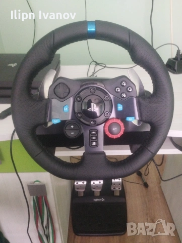 Logitech g29 волана няма никакви забележки почти не използвам