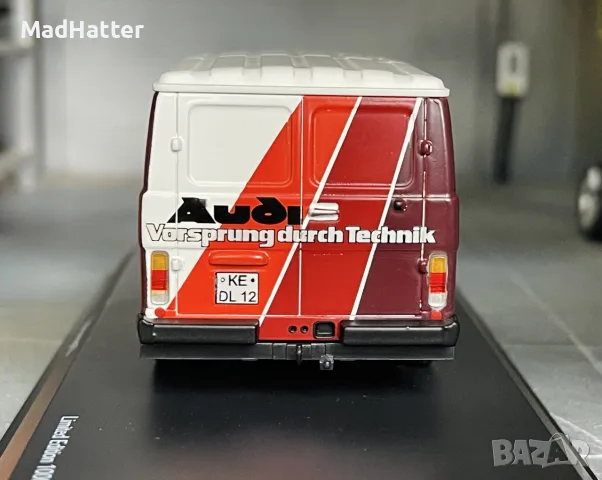 Volkswagen LT (Audi Assistance) / Фолксваген ЛТ (Ауди Сервизен) - 1/43 - Schuco, снимка 8 - Колекции - 55363320