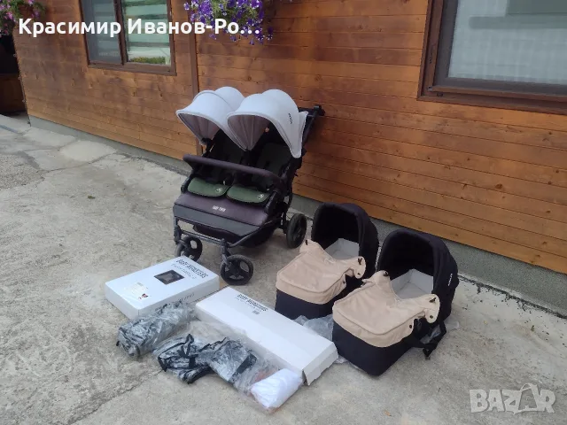 Количка за близнаци BABY MONSTERS