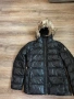 Оригинална дамска зимна пухена парка Moncler Black down Parka , 2/S размер, снимка 3