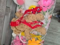 Голям лот от плюшени играчки с раничка, снимка 4