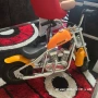 Електрически мотоциклет Hyper Gogo Cruiser 12 Plus, оранжев, за деца, 12 км автономия, 3 скорости, 9, снимка 2