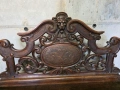Пейка с дърворезба (УНИКАТ) , снимка 2