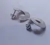 Сребърни обеци., снимка 6