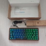 Премиум Механична Клавиатура Womier WD75 V2 (Естествен Орех, VIA, 8000mAh), снимка 1
