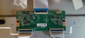 T-Con - T65UHD-BDD2 HV650QUB-F72 TV Philips 65PUS7000/12, снимка 1