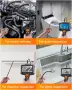 Индустриална ендоскопска камера 8mm дължина 15m IP67 4.3in Screen 8 LEDs Waterproof, снимка 9