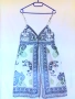 Лятна Рокля с Индийски мотиви и орнаменти на Цветя- 100% Памук- Марка- OUTFIT Fashion- Размер- M, снимка 10