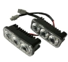 Комплект Предни Мощни 3 Led Лед Диодни Дневни Светлини 12V 3W НОВИ, снимка 4