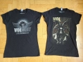 2 оригинални дамски тениски VOLBEAT S/M , снимка 1