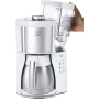 афе машина за шварц кафе Melitta LOOK PERFECTION, 1080 W Бял 1,25 L  - нова, снимка 1