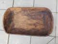 Стари дървени нощви , корито , копаня , дървения, снимка 1