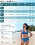 Цял бански костюм горнище и долнище, цвят - син, размер - XL, снимка 3