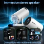 Смарт мини проектор 4K 1080P Full HD с WiFi 6 и Bluetooth (управление с мишка)  , снимка 4