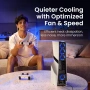 KIWIHOME подобре охлаждащ вентилатор за PS5 Pro с 4 вентилатора , снимка 7