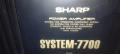 Стъпало SHARP 7700 за ремонт , снимка 3