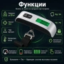 Дигитален електронен кантар за багаж 50кг електронен термометър ръчен багаж покупки риба тегло куфар, снимка 2