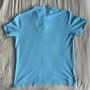 Мъжка светло синя тениска с яка Lacoste оригинална, снимка 4