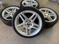 4 бр. оригинални алуминиеви джанти спорт пакет Mercedes AMG 18 цола 5x112, снимка 1