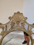 Уникално антикварно френско бронзово огледало , снимка 7