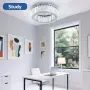 Плафон/полилей LED с кристален ефект, 24W, за таван (30 см), 6500к, снимка 6