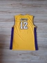 Оригинален мъжки баскетболен потник Adidas x LA Lakers NBA x Howard, снимка 3