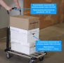 Алуминиева транспортна количка HBM H134100 с максимална товароносимост 150 кг, снимка 6